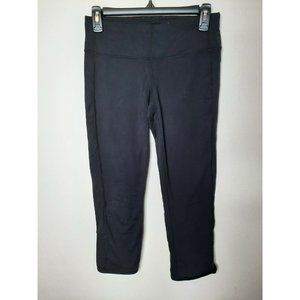 Athleta Capri S Tall Black Legging Crop Pant Yoga
